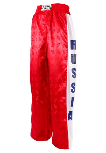 Штаны для кикбоксинга KBT-3764 Green Hill